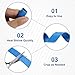 MECCANIXITY 1/2 Inch Heat Shrink Tubing Waterproof, 3:1 Dual Wall Marine Adhesive Lined Industrial Heat Shrink Tube Wiring Wrap 4ft, Blue