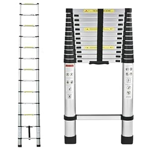Lucn Pro Teleskopleiter 4,4m Aluminium