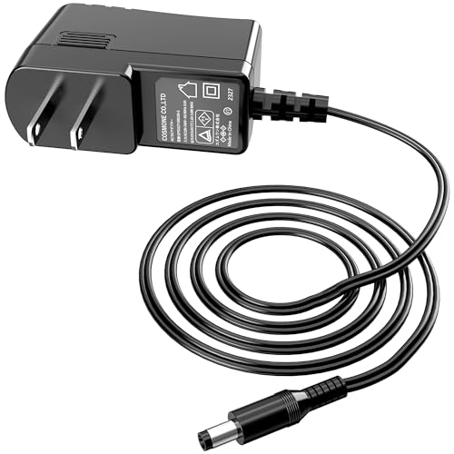 Amazon | KOZUMUWAN ACアダプター 9V 1A センタープラス スイッチング