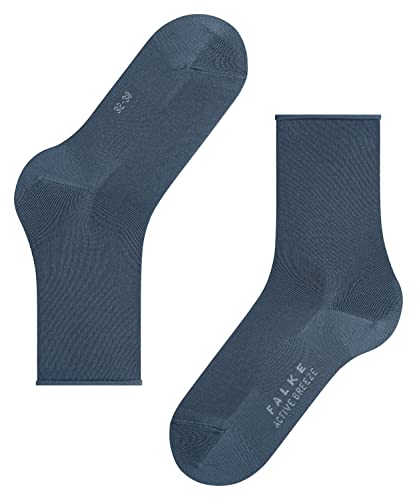 Image of FALKE Women's Active Breeze Socks, Breathable, Cooling Effect, Lyocell, Crew Length, Sweat Wicking, Coolmax Clothing, 1 Pair