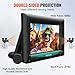 VEVOR Inflatable Projector Screen for Outside with 350W Air Blower Inflatable Screen Oxford Fabric Material Blow Up Screen for Outdoor Movie Supports Front/Rear Projection
