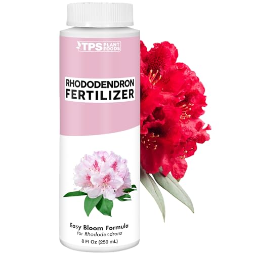 Rhododendron Fertilizer – Liquid Plant Food for More Blooms, Rich Green Leaves & Stronger Root...