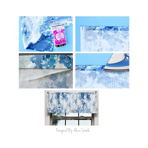 heatnbond hem iron-on adhesive super weight 34 inch x 8 yards white