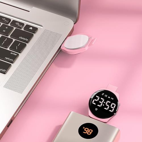 Image of Kids Watches for Girls Boys Digital Sport Watch with Step Counter Pedometer Vibration Alarm Clock, No App Waterproof Fitness Tracker Kids Watch Boys Girls Teens Students Ages 5-16