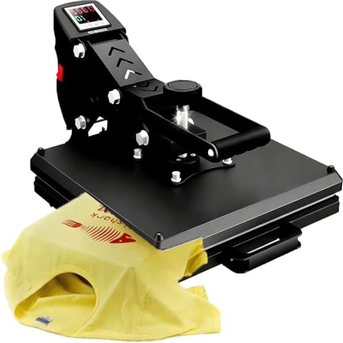Heat Press Machine 15x15, Máquina de Prensa de Calor Digital