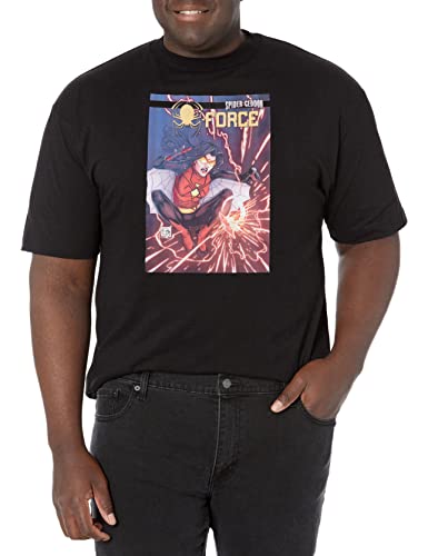 Marvel Spider Force Dec18 t-shirt homme noir haut de mode geek casual