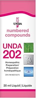 UNDA - UNDA 202 Numbered Compounds - Homeopathic Preparation - 20 ml Liquid