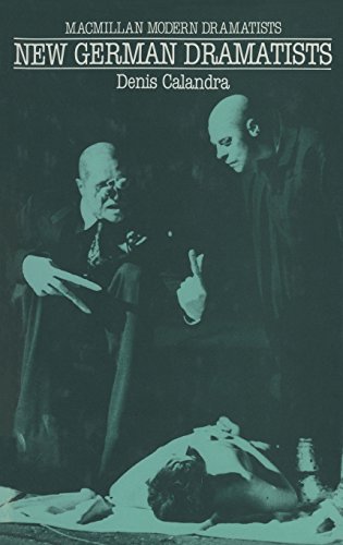 New German Dramatists (Modern dramatists) view 2