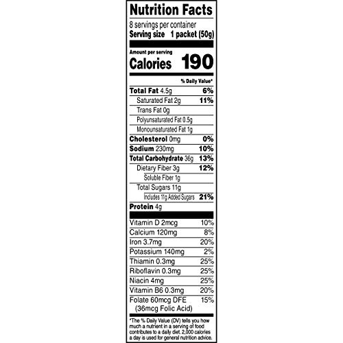 Image of Quaker, Instant Oatmeal, Dinosaur Eggs Brown Sugar,1.76 (Pack of 16), 14.1 Oz