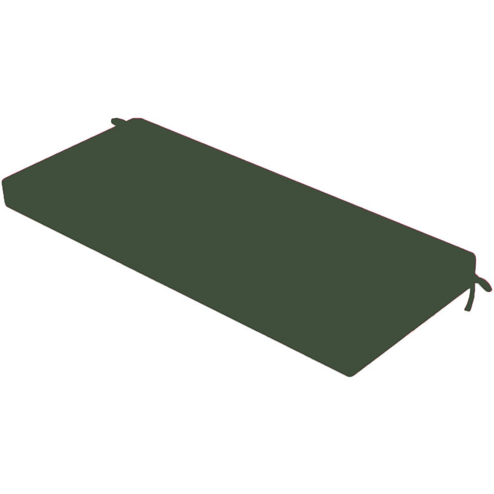 Coussin de banc imperméable vert 160x50 cm pour salon de jardin