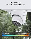 Reolink 5MP PoE IP Kamera Outdoor mit Personen-/Autoerkennung, Überwachungskamera Aussen mit Zeitraffer, IR Nachtsicht, Wasserfest, microSD Kartensteckplatz, RLC-520A - 5