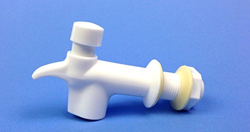 Replacement Water Spigot Faucet Dispenser Reid Valve White Aqua Garden Crock H2O