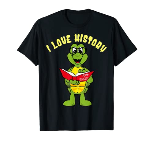 I Love History T Shirt | Graphic Geeky T-Shirt