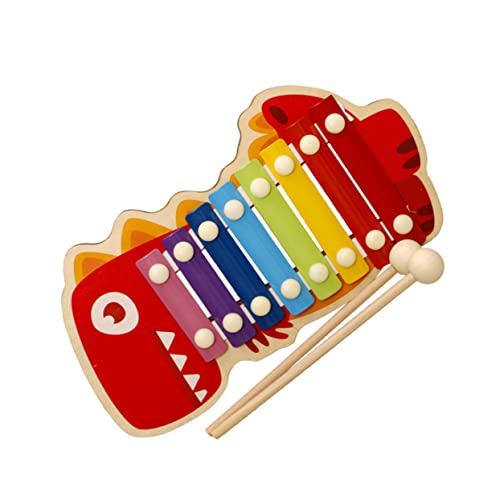 JOINPAYA 木製手敲琴 子供用おもちゃ 音楽的な発展を助ける楽器 安定したベ