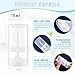 50 Pack 0.5 oz/15ml Clear Deodorant Container,Empty Oval Twist-Up Plastic Tubes Portable Containers for Chapstick,Large Lip Balm,Lotion Bar Sticks,Perfume Solid Lotion,Sunscreen-Pocket Deodarant Tube