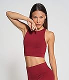 heart and soul top sportivo donna - shield burgundy