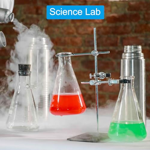 Flacon Erlenmeyer 500ml col étroit avec bouchon silicone pour laboratoire - 7
