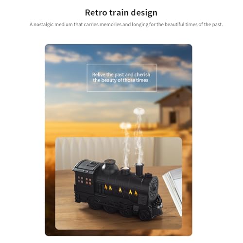 Humidificador Difusor Aromático Eléctrico 300ml Retro miniatura 3