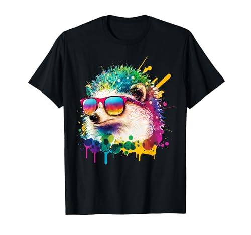 Image of Cute Hedgehog Lover Animal on Hedgehog T-Shirt