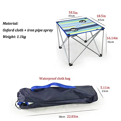 Table de camping légère et chaises de pique-nique pliables orange L - 4