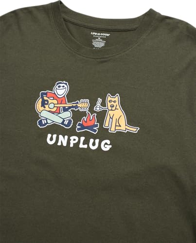 Life is Good Men's Sleep Sets - 2 Piece Cozy Long Sleeve Sleep Shirt and Soft Lounge Pants - Men's Pajama Set Gift Box (S-XL)4