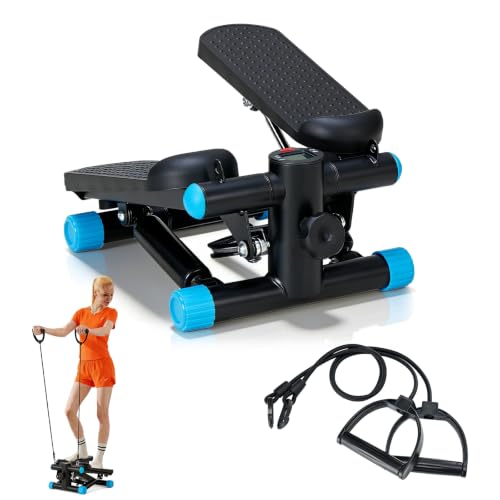 Image of NEWBULIG Mini Stepper for Exercise at Home Stair Step Machine for Indoor Fitness Portable Home Gym Stepper for Full Body Workout 300lb Weight Capacity