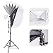 Andoer Softbox Photography Lighting Kit Professional Studio Equipment with 20