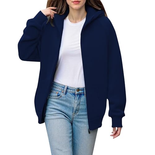 Genérico Abrigo Mujer Invierno Rebajas Plumifero Mujer Deportiva Ropa Invierno Nieve Ligeros Chaqueta Clásico Jacket Elegante 1#Marina de Guerra S