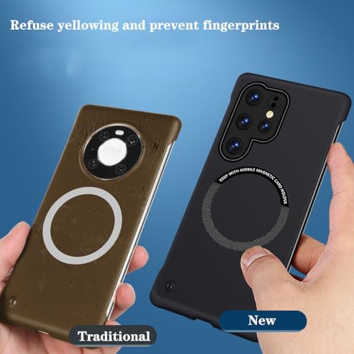 Coque sans cadre pour Samsung S23 Ultra jaune idéale pour les créateurs nomades - 6