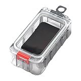 Petit organisateur de matériel de pêche - Plateau de rangement étanche pour la pêche - Boîte magnétique pour matériel de pêche - Organiseur portable - Conteneur compact pour accessoires de pêche - Plateau multi-compartiments