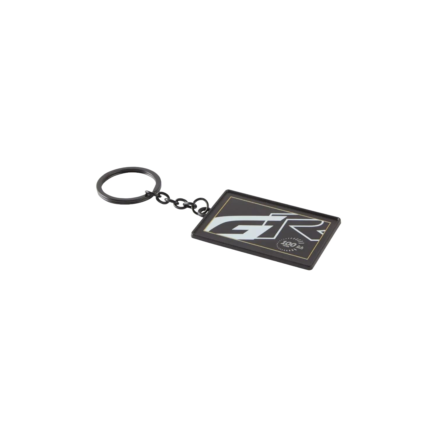 TOYOTA GAZOO Racing Le Mans 100th Anniversary Commemorative Keyring, Black and Gold