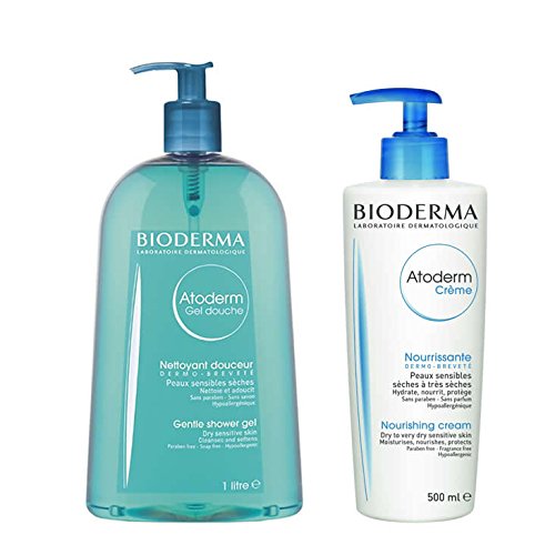 Preisvergleich Produktbild Bioderma Gel De Ducha 1 Litro + Atoderm Crema Hidratante 500Ml