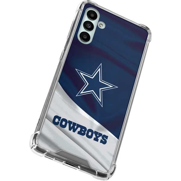 Skinit Clear Phone Case Compatible with Galaxy A13 5G - Officially Licensed NFL Dallas Cowboys Design