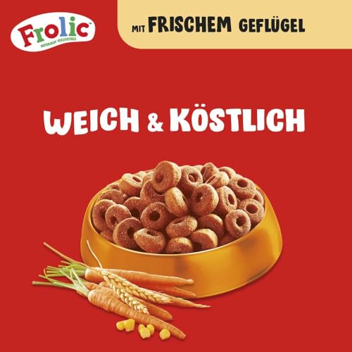 Frolic Hunde Trockenfutter mit frischem Geflügel 3x2,6kg