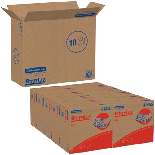 Image of X70 Cloths, POP-UP Box, 9.13 x 16.8, White, 96 /Box, 10 Boxes /Carton