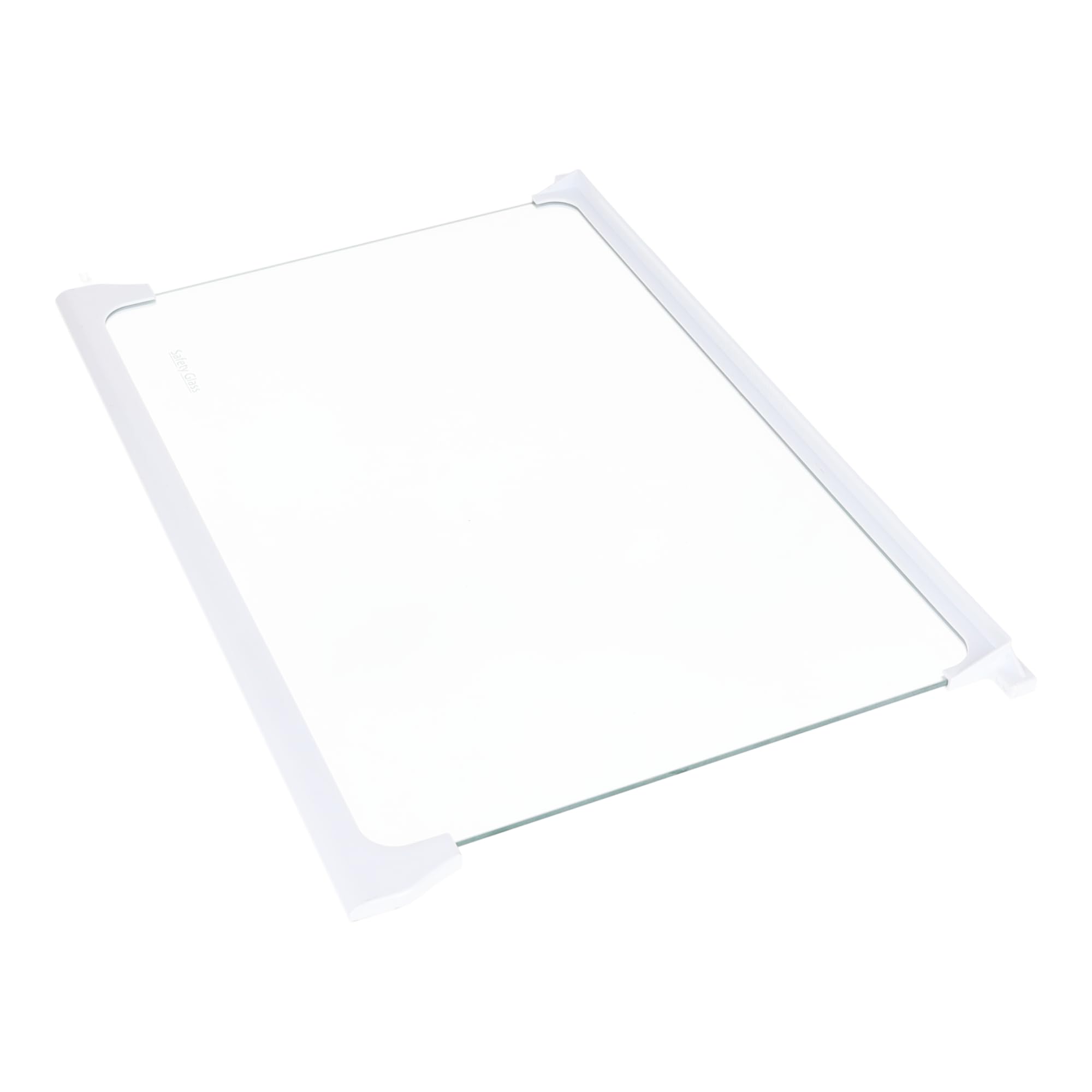 sparefixd Ripiano in vetro e bordi bianchi 451 x 302 mm per adattarsi a frigoriferi e freez Beko