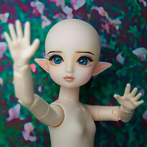 Proudoll 1/6 Bjd Doll 30Cm 12Inches Ball Jointed Sd Dolls 18 Move Joints Action Figures Pvc Diy Doll Body Customized Doll With Elf Ears Handmade Makeup (Dana) #TOP4