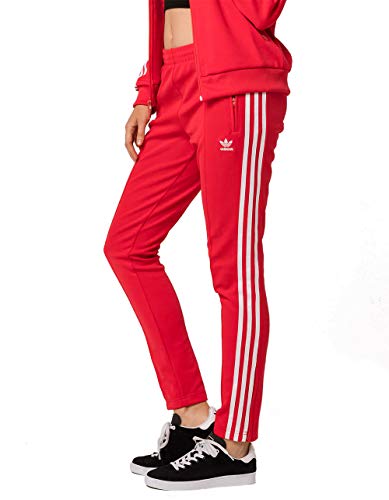adidas Originals Damen Superstar Trackpant Trainingshose, Strahlendes Rot,...