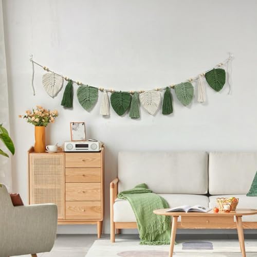 Jlnmmn Makramee Wandbehang 150 cm Boho Deko – Bild 5