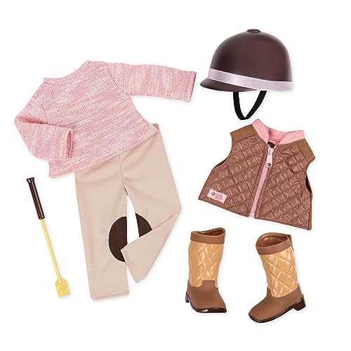 Our Generation BD30326Z 44748 Riding Puppenkleidung, Reiter Outfit, Deluxe...