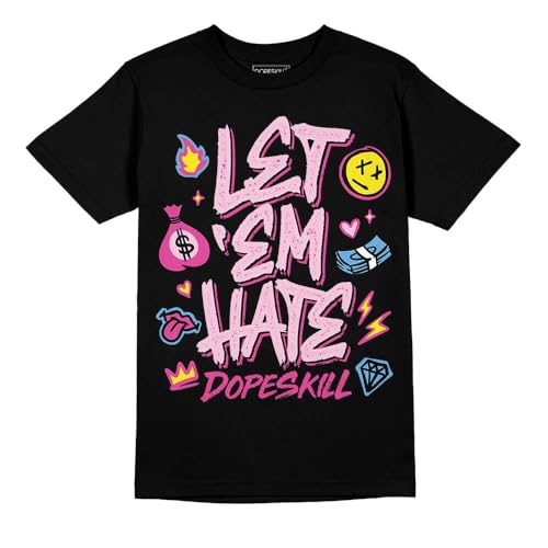 Image of DopeSkill Graphic Tee Streetwear Hip Hop Hypebeast Unisex T-Shirt Sneaker Colour Matching Shirts Inspired Motivation Quotes