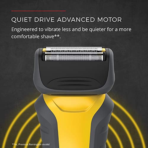 Remington Virtually Indestructible Foil Shaver For Male 5100 Pf7855, Yellow #TOP6