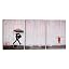 Banksy Raining day - 3 Panel