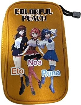 Amazon.co.jp: カラフルピーチ からぴち しまむら マルチケース えとの