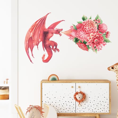Vinilo Decorativo Dragón Grande 37x22 Pulgadas miniatura 5