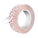 Sinfuo Cinta adhesiva de doble cara resistente, cinta de montaje transparente extraíble para colgar cuadros