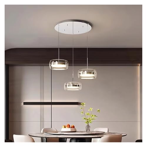 Lustres LED pour éclairage de vie LWX : plafonnier suspendu moderne