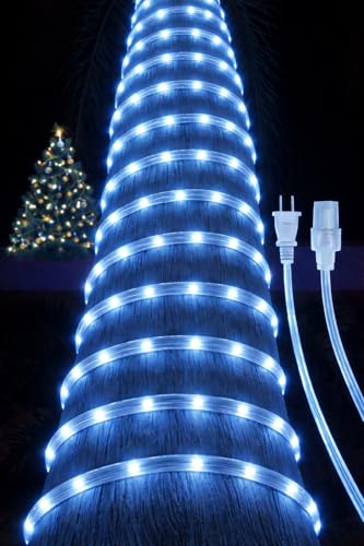 Image of V.E.S.P.A SMD LED Strip Lights Waterproof Lighting for Home Wall Decor & Interior Decoration | Perfect for Diwali Lighting | | Wedding | Events | Strip Lights | (ICE Blue, 45 Meter)