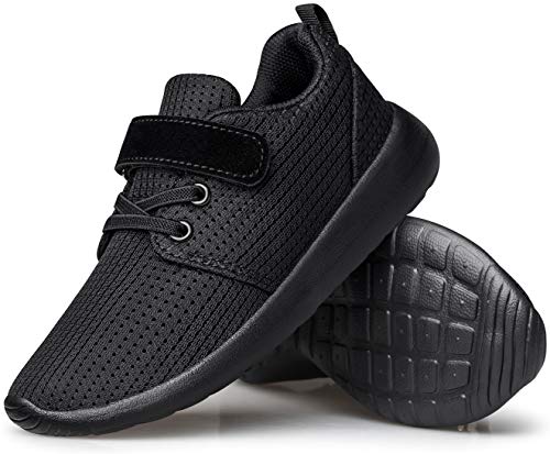 Image of TOEDNNQI Boys Girls Sneakers Kids Lightweight Breathable Strap Athletic Running Shoes for Little Kids /Toddler