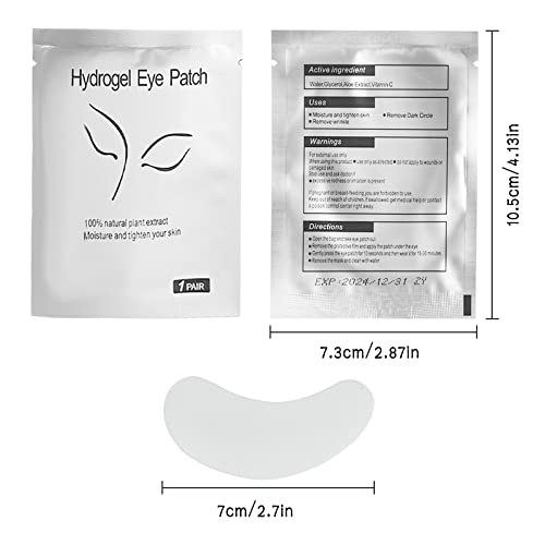 Auptiz 120pcs Eye Pads for Eyelash Extension,yelash Pads,Extension Eyelash Pads,Eyelash Colouring Pad for DIY False Eyelashes Makeup Eyelash Extension - Image 2